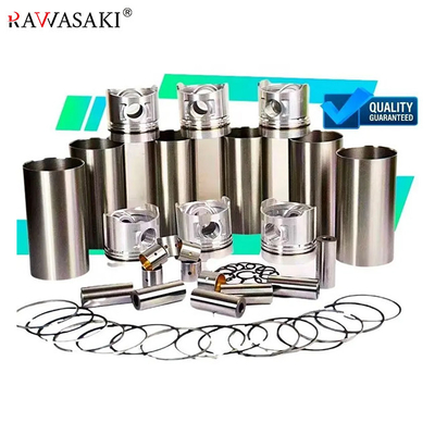 Máy đào Doosan D1146 D1146T DE08 Xi lanh động cơ 65.01201-0050 Piston 65.02501-0507 Bộ dụng cụ lót