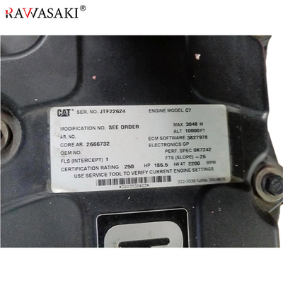 Bộ phận máy móc xây dựng  C7 Lắp ráp động cơ nguyên bản cho máy khoan Atlas Copco L6