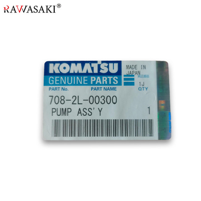 Máy xúc thủy lực Komatsu PC200-7 Máy bơm thủy lực 708-2L-00300 Máy bơm chính