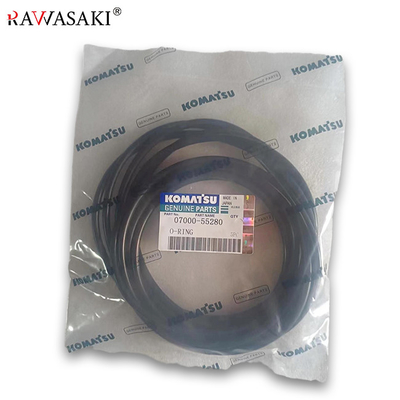 Bộ phận sửa chữa máy đào Komatsu cao su nhựa 07000-55280 O Ring